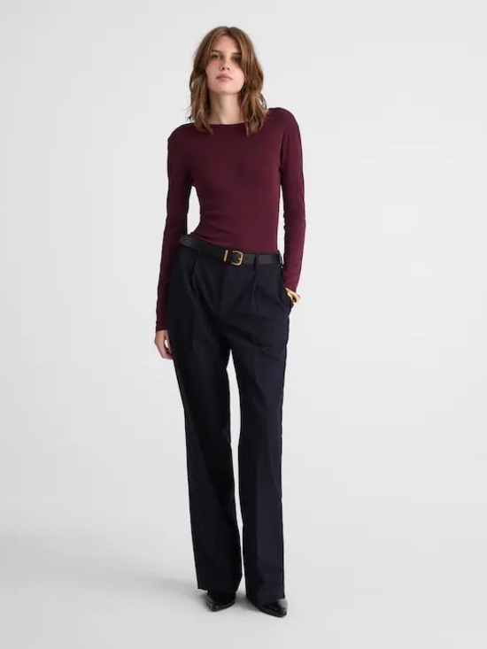Madewell Tops - Madewell Crewneck Long-Sleeve Tee XS